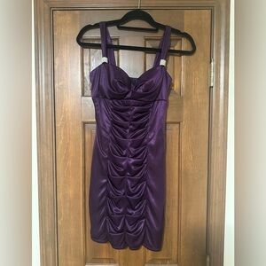 Dark Purple Dress